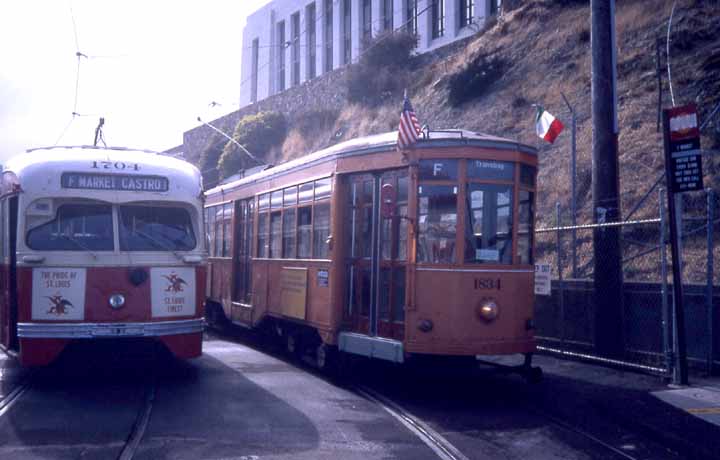 San Francisco Peter Witt Milan OM car 1834